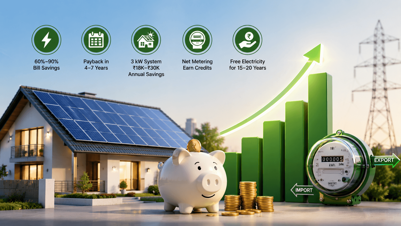 How Much Can You Save with Solar Energy in India?